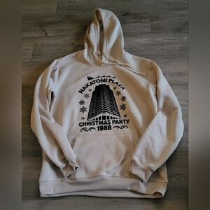 Cream Nakatomi Plaza Christmas Hoodie